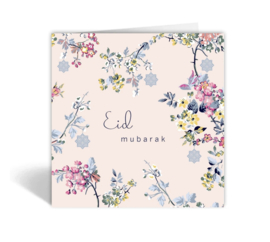 Greeting card Eid Sakura (ea)