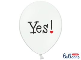 Balloons white Yes!