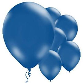 Ballonnen donker blauw (10st)