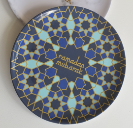 Melamine plate Ramadan arabesque (ea)