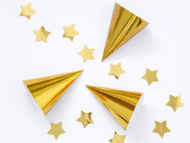 Star garland gold