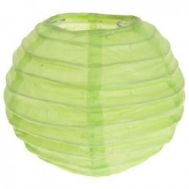 Mini paper lantern lime green (2pcs)