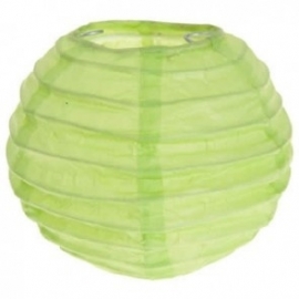 Mini lampion limegroen (2st)