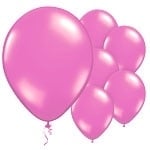 Balloons hot pink (10pcs)
