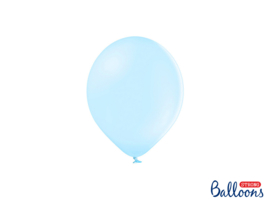 Ballonnen blauw pastel mat 5inch (10st)