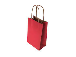 Kraft bags red(ea)