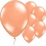 Ballonnen perfect peach (10st)