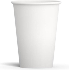 Paper cups white (6pcs)