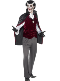 Vampire costume heren (Small)