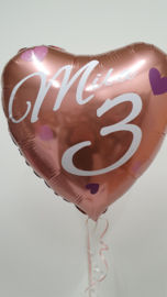 Personalised text for balloon