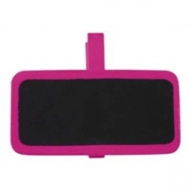 Mini chalkboard peg pink