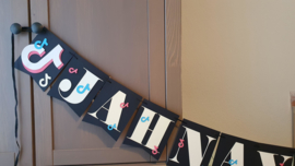 Personalised bunting TikTok