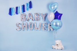 Orbz balloon baby blue (ea)