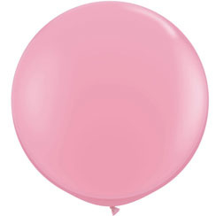 XL ballon licht roze
