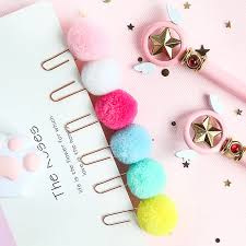 Pompom clips (6st)