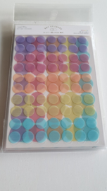 Bujo stickers dots (145pcs)