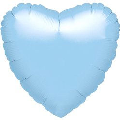 Folie ballon hart baby blauw 18"
