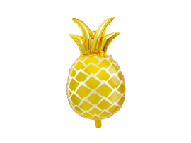 Foil balloon pineapple gold (26")