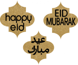 Hangers Eid Mubarak (3st)