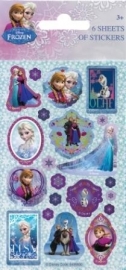 Frozen stickers (6 vellen, klein)