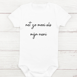 Baby romper nani