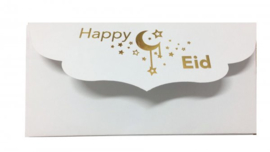 Geld enveloppe Eid wit (2st)