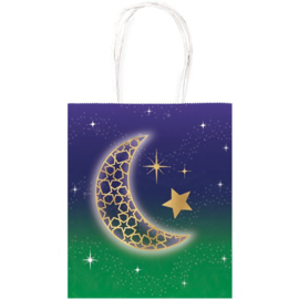 Mini gfit bag Ramdan/ Eid blue (ea)