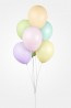 Balloons in pastel  mix (5st)