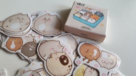 Kawaii stickers hamster (45st)