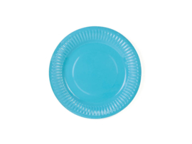 Paper plates blue (6pcs)