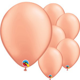 Balloons rose gold latex (5pcs)