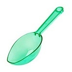 Candy scoop Caribbean green
