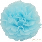 Pompom licht blauw 25cm