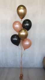 Helium filled chrome balloons (ea)