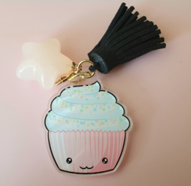 Mini acrylic ornament Kawaii cupcake