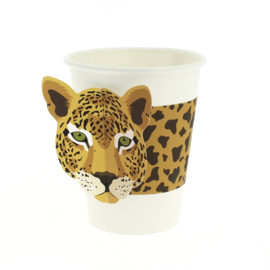 Paper cups safari/jungle (6pcs)