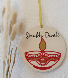 Houten hanger Shubh Divali