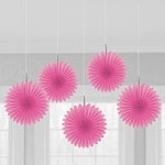 Mini fan hard roze (5st)