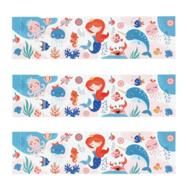 Paper napkins rings mermaid (6pcs)