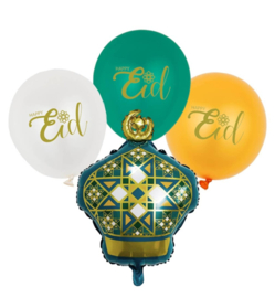 Folieballon set Eid Mubarak