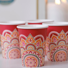 Paper cups Diwali (8pcs)