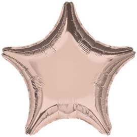 Foil balloon pink star