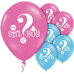 Balloons gender reveal (6pcs)