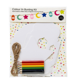Color me bunting set