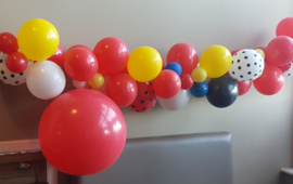 Balloon garland organic