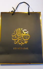 Giftbag Eid black gold (ea)