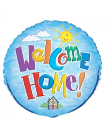 Foil balloon Welcome Home 18"