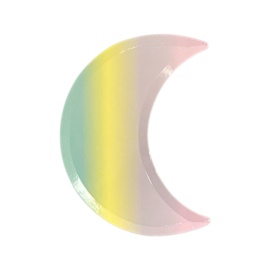 Paper plates cresent moon (8pcs)