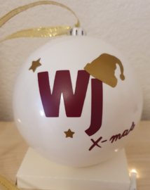 Christmas ornament with letter