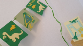 Personalised dino banner